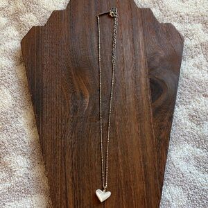 Gold Heart Pendant Necklace - Kendra Scott